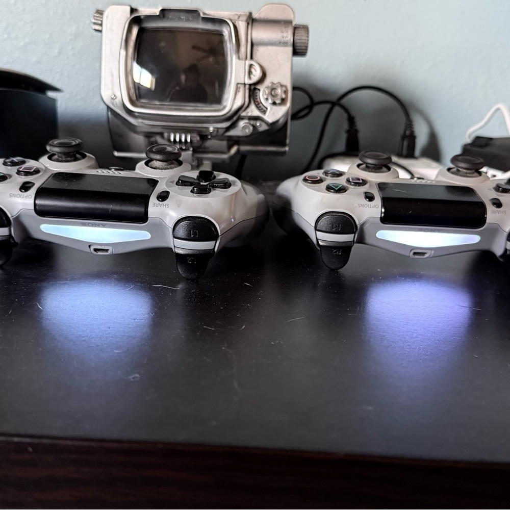 Lot of 2 Sony 20th Anniversary DualShock 4 Wireless Controllers for PS4